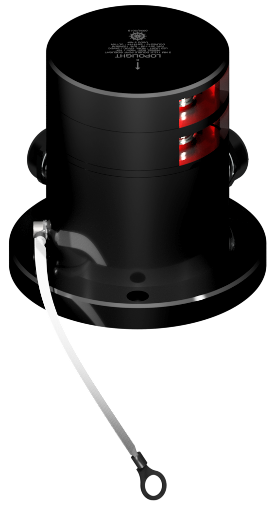 3nm 112,5° Red, port, double, black, Ex Zone 1&2 3nm 112,5° Red, port, double, black, Ex Zone 1&2